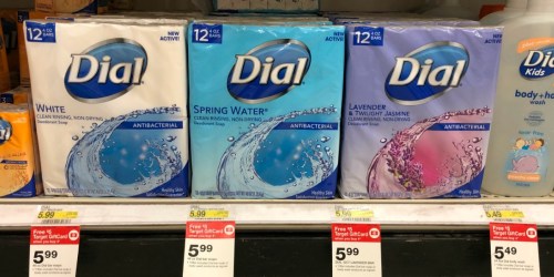 Target: Dial Bar Soap 12 Count Packs Just $3.02 Each After Gift Card (Only 25¢ Per Bar)