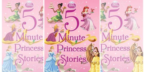 Disney 5-Minute Princess Stories Hardcover Book $5.38 (Regularly $13)