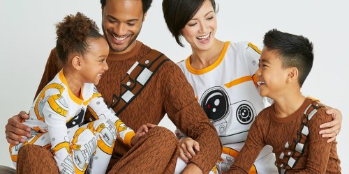 FOUR Disney Star Wars Matching Family Pajamas Only $44 (Regularly $96) + More