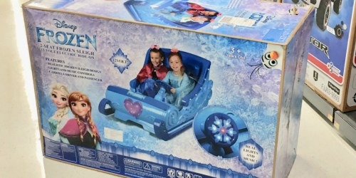 Disney Frozen Sleigh 12V Ride-On Possibly as Low as $99 (Regularly $298) at Walmart