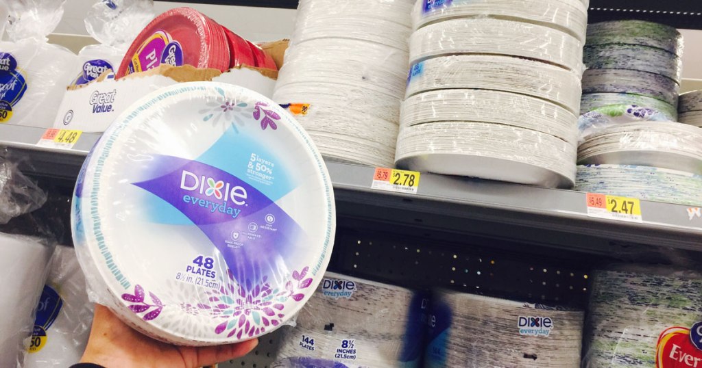 Walmart Dixie 48 Count Paper Plates Just 2 Walmart dixie 48 count paper plates just 2