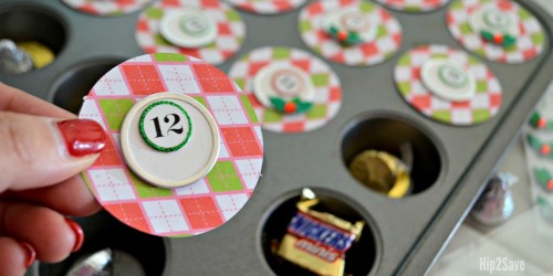 Use a Muffin Tin to Create a Frugal Christmas Advent Calendar