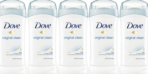 Dove Women’s Antiperspirant Deodorant Just $3.95 on Walgreens.com