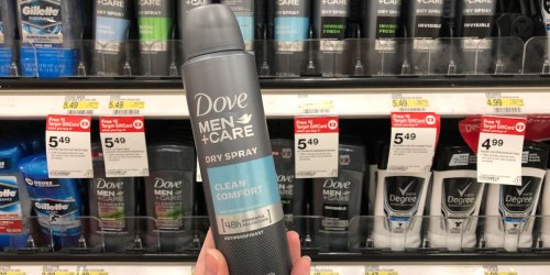 Target Shoppers! Dove Dry Spray, Pond’s Wipes & St. Ives Scrubs Just 17¢ Each After Cash Back