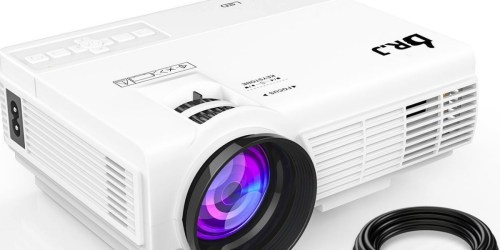 Amazon: Dr. J Mini Projector Only $79.99 Shipped (Upgraded Version)