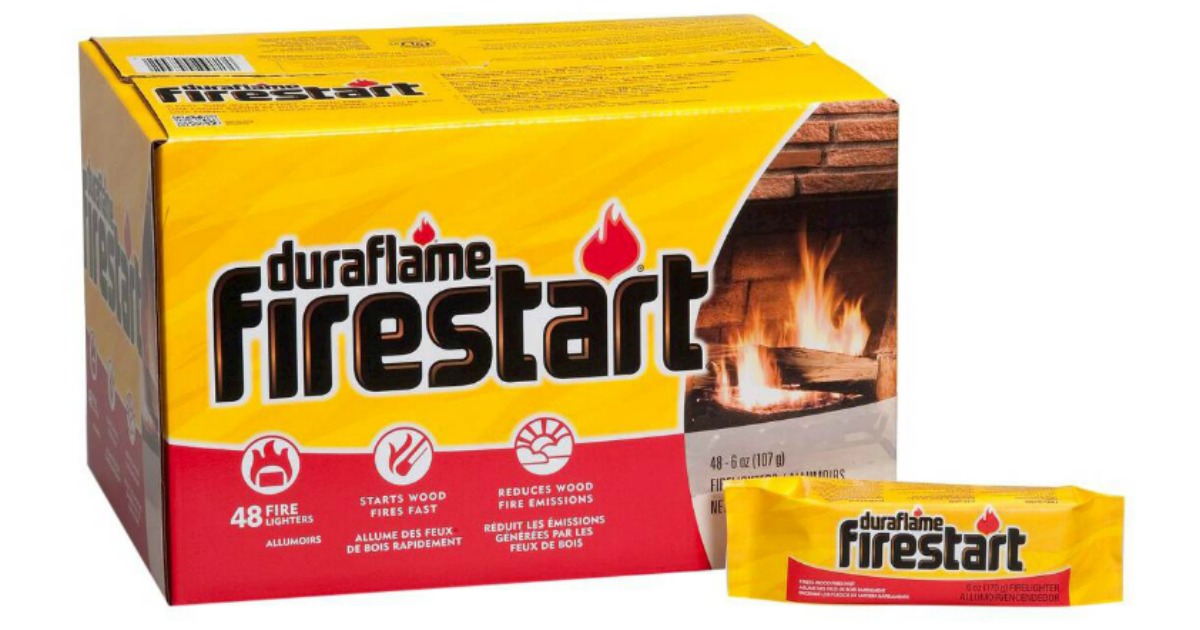 Duraflame Fire Starting Kit 48Count ONLY 16.99 Shipped