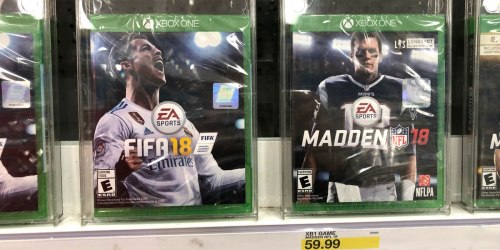 Target: 40% Off 2018 EA Sports Games (Madden 18, FIFA 18, NBA 18 & More)