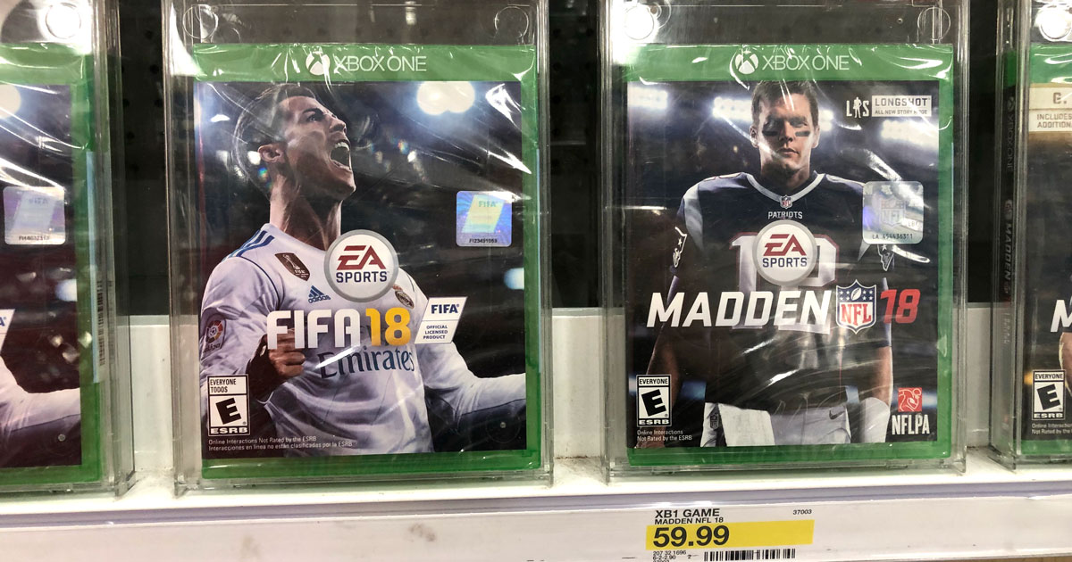 EA Sports 20 Games: Madden NFL, NHL, or FIFA for PS 4 or Xbox One