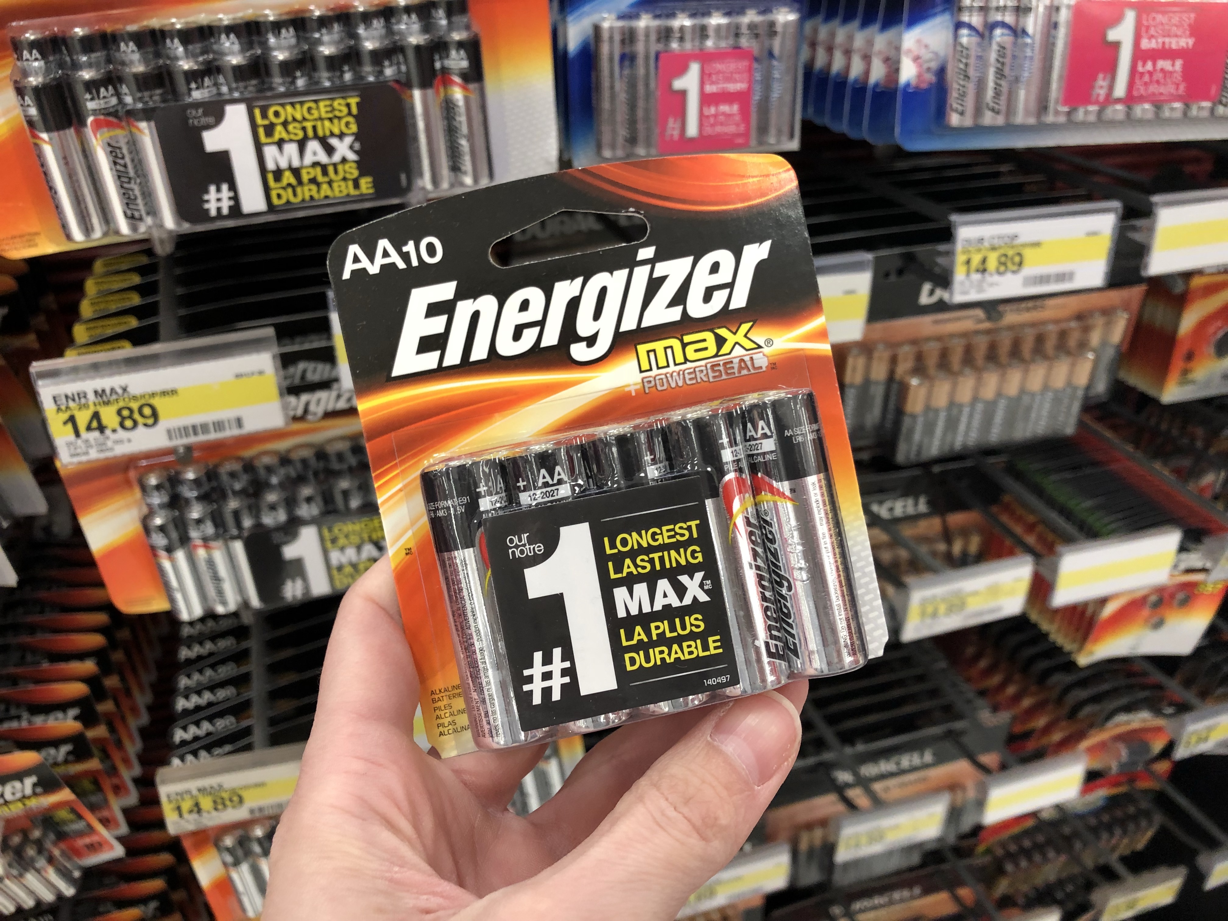 Target: Energizer Max AA Battery Packs Just $5.32 Each Rebate