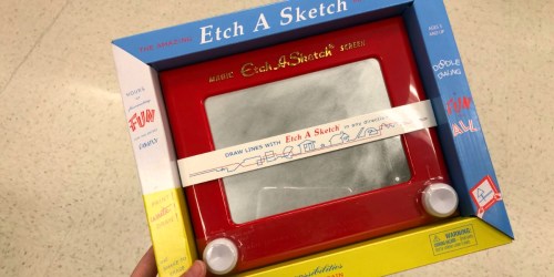 Classic Etch A Sketch Just $9.99 (Regularly $20)