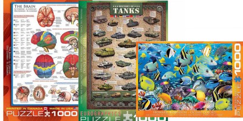 Walmart.com: EuroGraphics 1000 Piece Puzzles Just $6.86 (Regularly $16+)