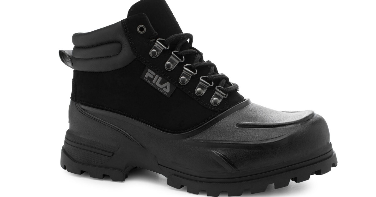 Fila Men's Weathertec Boots ONLY $24.99 