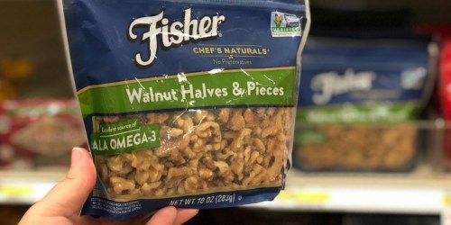 Over 50% Off Fisher Walnut Halves & Pieces at Target