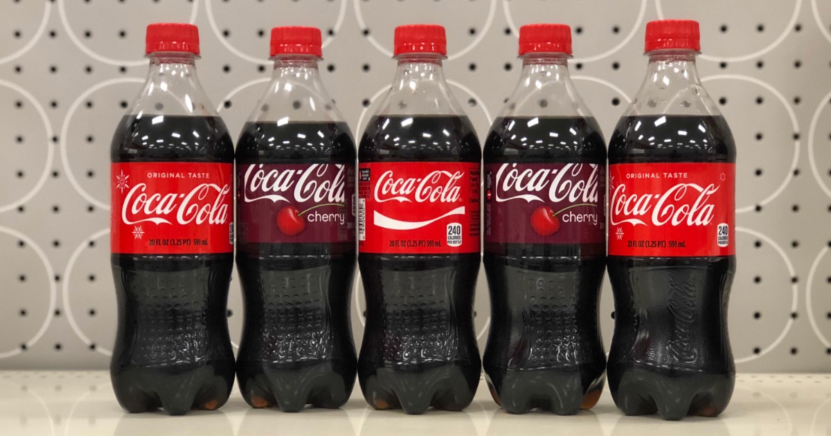 FIVE CocaCola 20oz Bottles AND 5 Amazon eGift Card ONLY 7.51 At Target