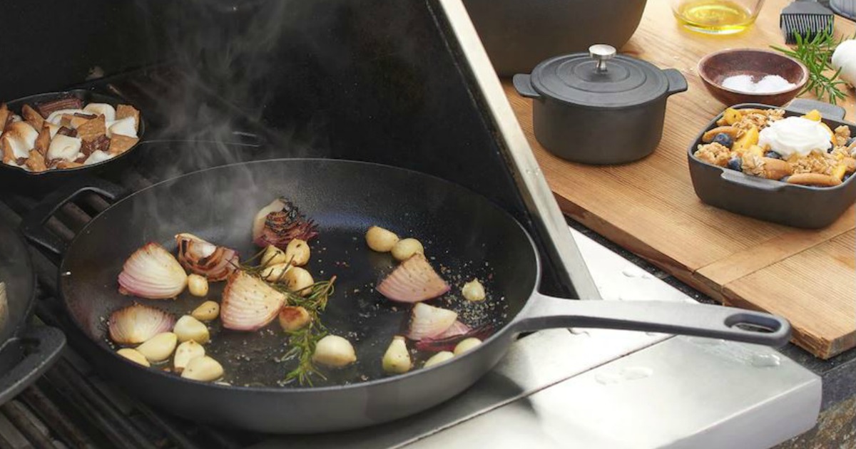 Kohl's Food Network PreSeasoned CastIron Skillet Only 8.49