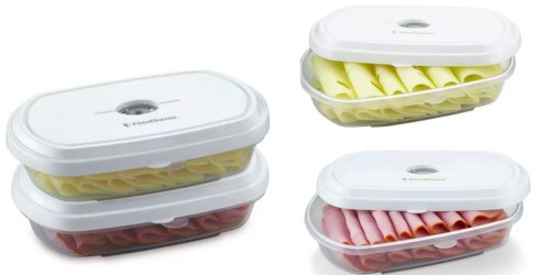 FoodSaver 2-Pack Deli Containers Just $2 Shipped (Regularly $10) – Only $1 Per Container