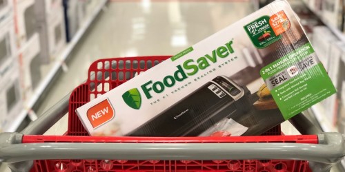Target: FoodSaver FM3600 Series Just $72.49 (Regularly $130) – 11/11 & 11/12 ONLY