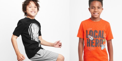 GAP Boys Graphic Tees Just $3.99 (Regularly $20) + More