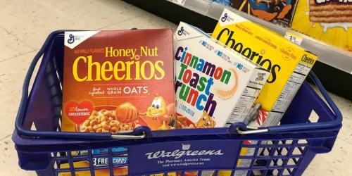 New $1/2 General Mills Cereal Coupon = Only $1.50 at Walgreens