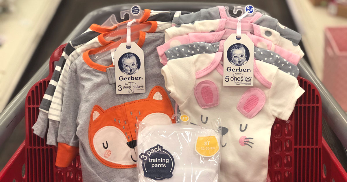 Target 16 Gerber Baby Items Just 23.96 (41 Value)