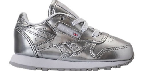 FREE Shipping on ANY FinishLine Order = Reebok Leather Toddler Shoes Just $19.98 Shipped