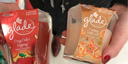 Target: Glade Holiday Candles Only $1.07 Each