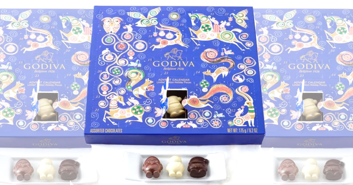 Godiva Chocolatier Advent Calendar $18.75 Shipped
