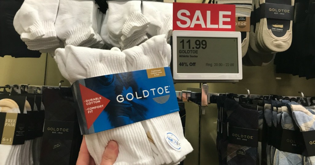 Kohl's: Men's GOLDTOE 7-Pack Socks Only $9.59 (Regularly $20)