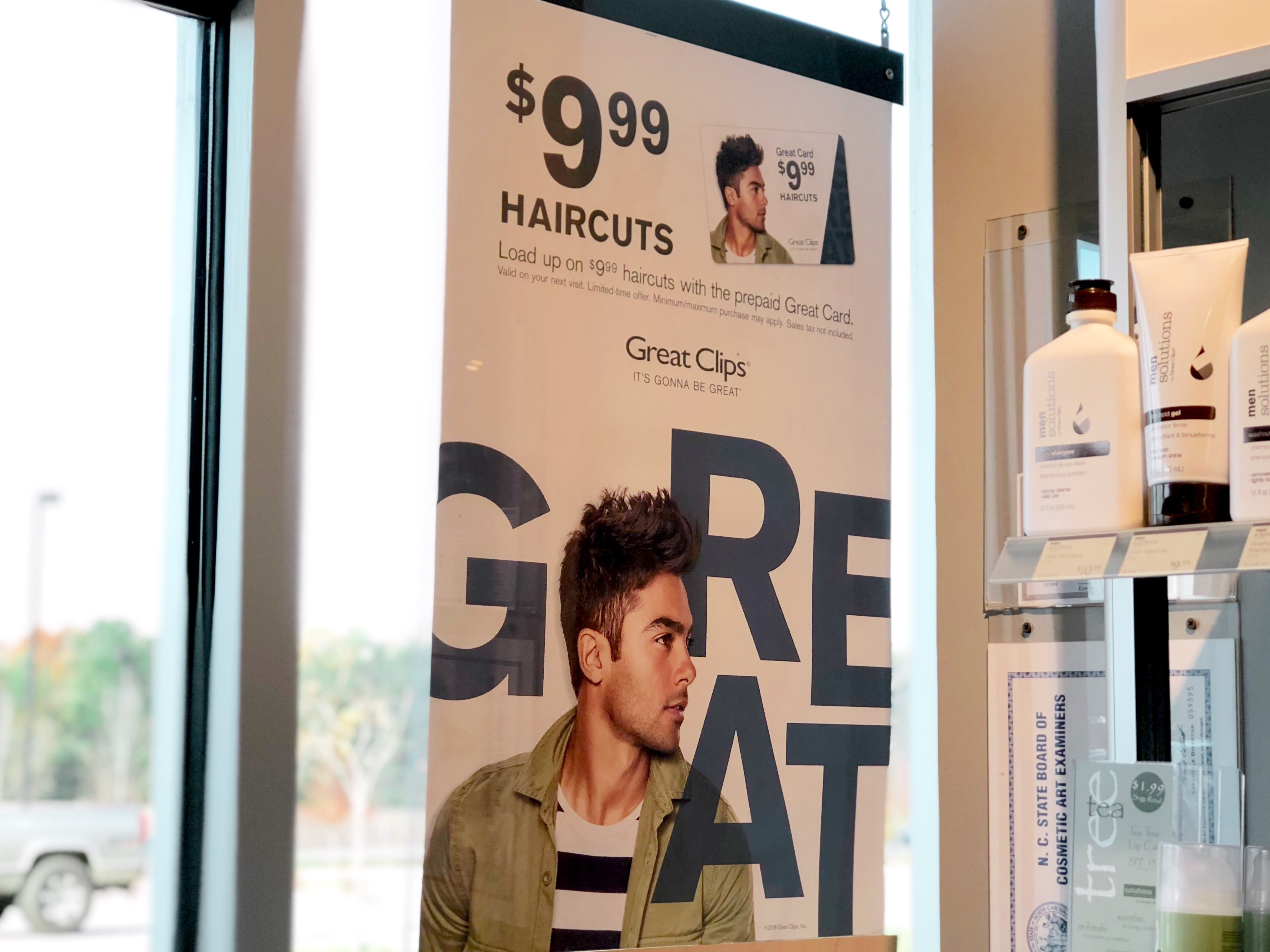 Great Clips Great Card = 9.99 Haircuts