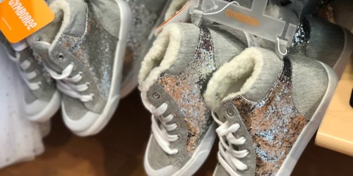 Gymboree Glitter High Top Shoes Only $14.99 Shipped (Regularly $40) + More