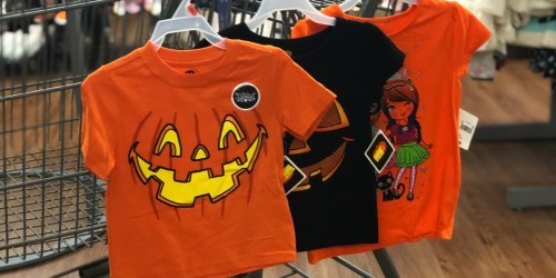 Walmart Clearance: Halloween Kids Tees Possibly Only 25¢