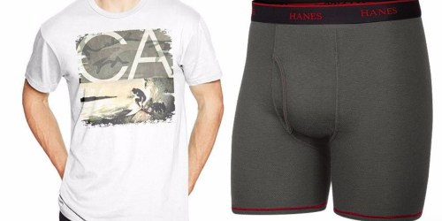 Hanes Men’s Boxer Brief AND Graphic Tee Only $3.99 Shipped (Regularly $15)