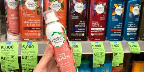 Walgreens: Herbal Essences Dry Shampoo & More Only $1.50 Each (After Cash Back)