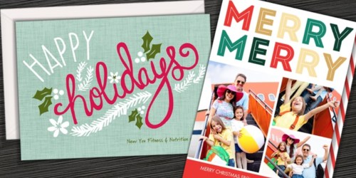 Staples Holiday Photo Cards As Low As 23¢ Each + Possible Same Day Pickup