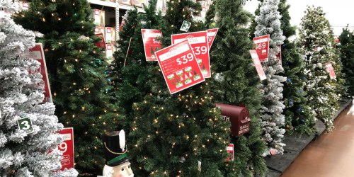 Pre-Lit Christmas Trees Just $39 Shipped at Walmart (Five Styles To Choose From)