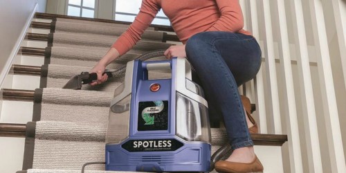 Hoover Spotless Portable Carpet and Upholstery Cleaner Only $59 Shipped (Regularly $100)