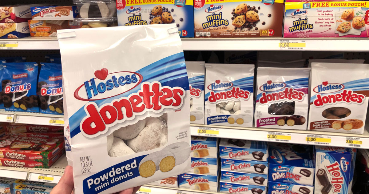 Hostess Donettes Only $1.50 at Target + More