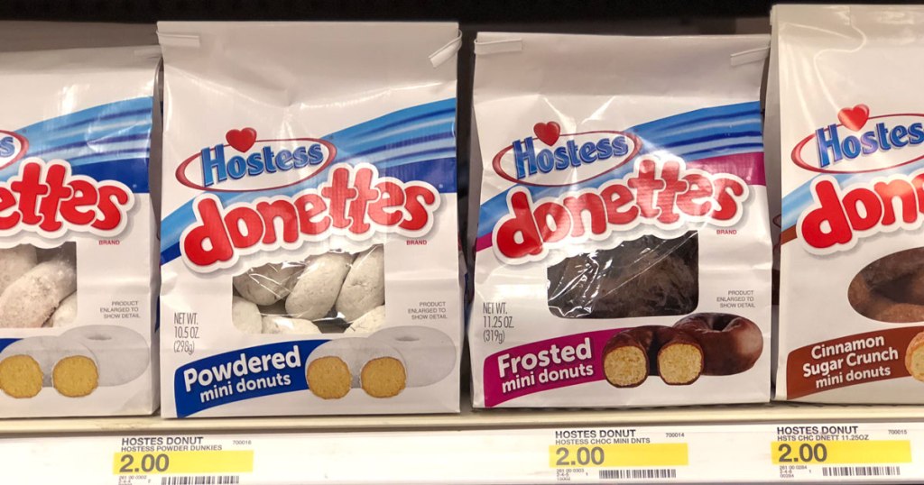 Hostess Donettes Only $1.50 at Target + More