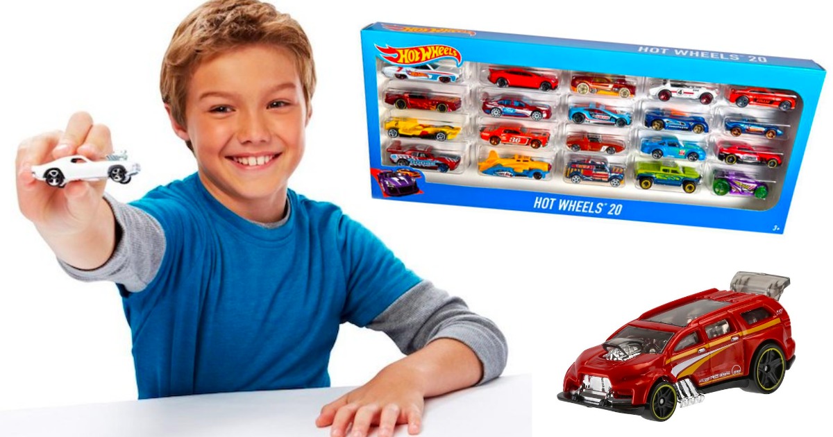 Hot Wheels 20-Count Gift Pack ONLY $14.99 (Regularly $22)