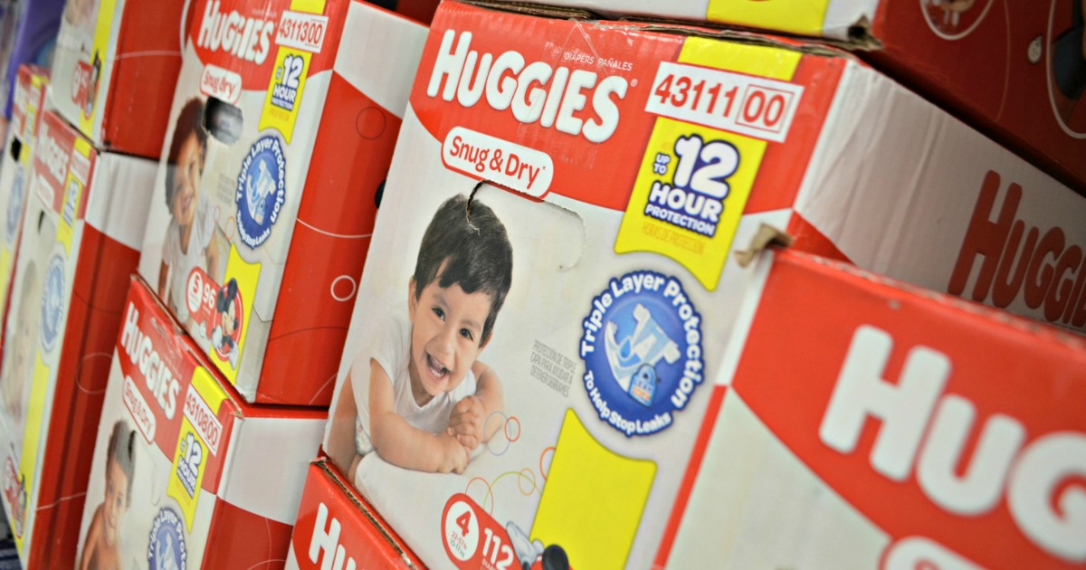 huggies super big pack diapers