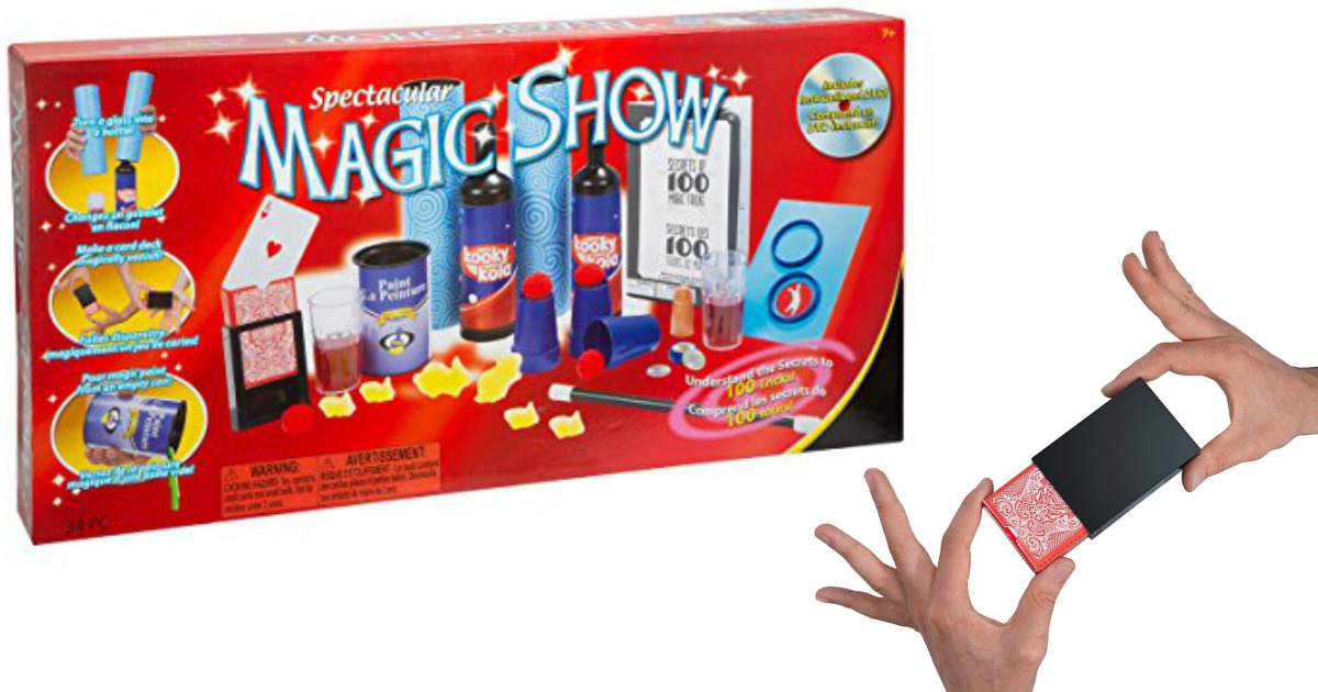 Amazon 100 Trick Magic Show Set Just 13.29 (Regularly 31)