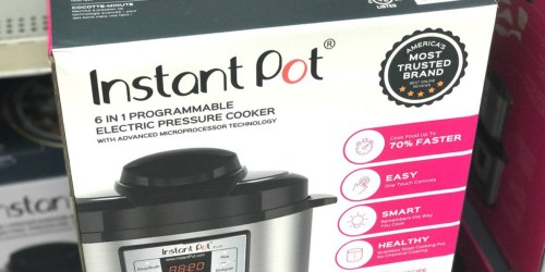 Instant Pot 6-Quart Only $84.99 Shipped (Regularly $140) + Earn up to $15 Kohl’s Cash