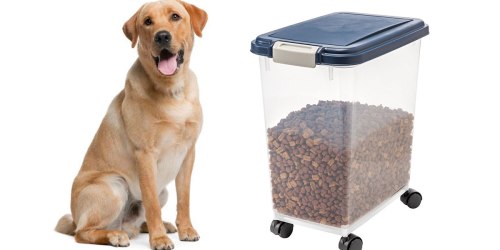 Amazon: IRIS Airtight Pet Food Container ONLY $10.89 (Regularly $25) – Awesome Reviews