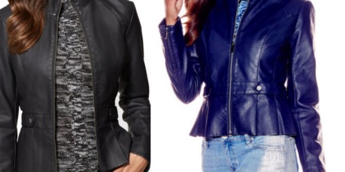 New York & Company Faux Leather Jackets Only $29.99 Shipped (Regularly $90)