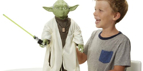 Walmart: Star Wars 20″ Yoda Figure w/ Lightsaber ONLY $9.97 (Regularly $32)