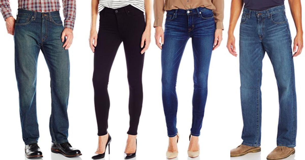 Amazon: Up to 50% Off Men's & Women's Jeans (Lucky, Levi's, Hudson Bay ...