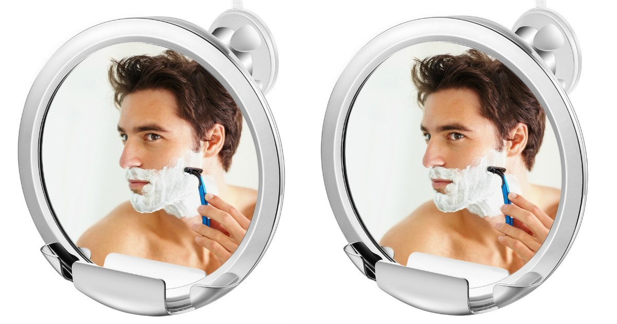 Amazon Fogless Shower Mirror w/ BuiltIn Razor Holder ONLY 12.99