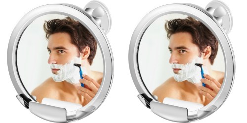 Amazon: Fogless Shower Mirror w/ Built-In Razor Holder ONLY $12.99