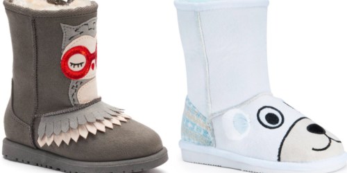 Kohl’s Cardholders! Cute Toddler Jumping Beans & MUK LUKS Boots Starting at $12.59 Shipped