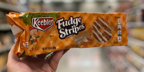 Target: Keebler Fudge Stripes Pumpkin Spice Cookies ONLY $1.50 Each – Just Use Your Phone